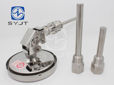 W向型双金属温度计